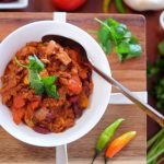 könnyű mexikói csirke babbal