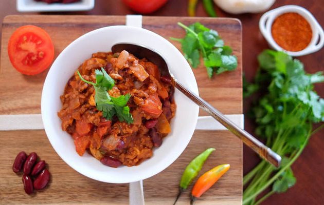 könnyű mexikói csirke babbal