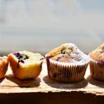 áfonyás muffin