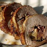 almával töltött sertéskaraj