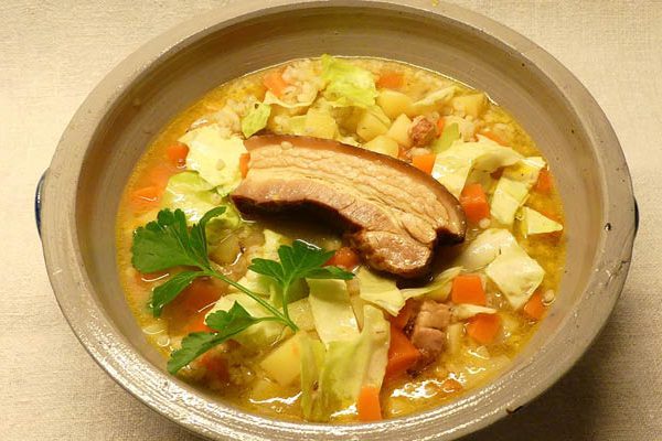 paradicsomos káposztaleves