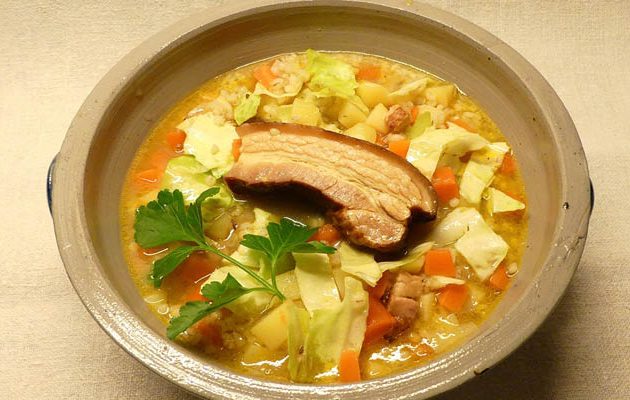 paradicsomos káposztaleves