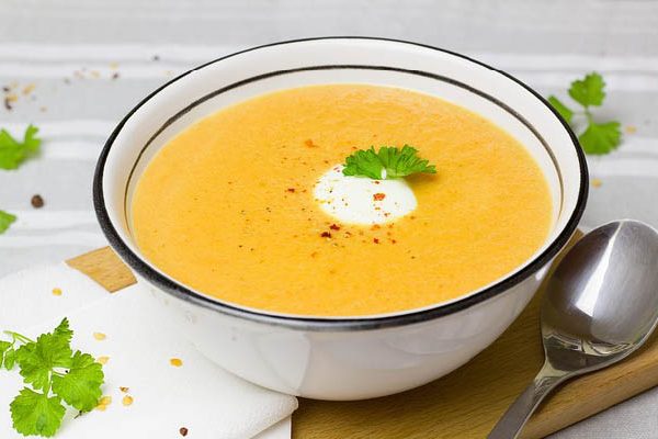 sárgarépás burgonyaleves