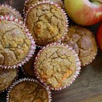 almás-mézes muffin