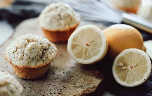 citromos mákos muffin