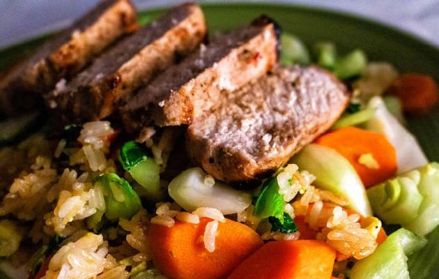 mézes-boros sertéssült