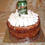 sörös hordó torta