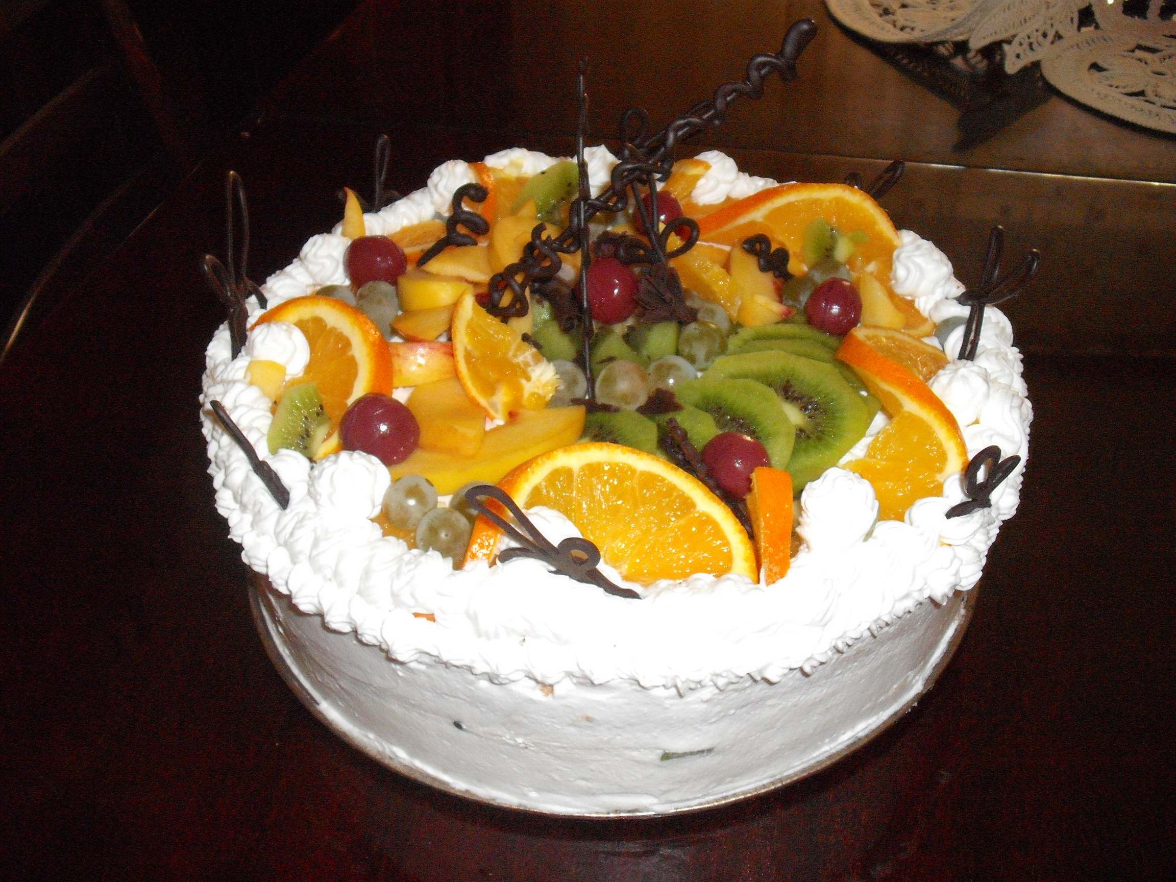 gyümölcs torta