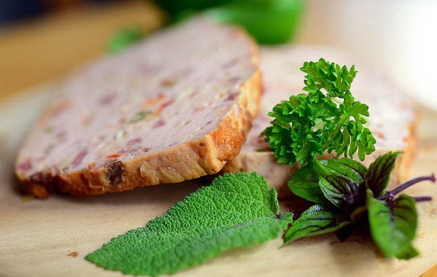 csirkés zöldséges fasírt