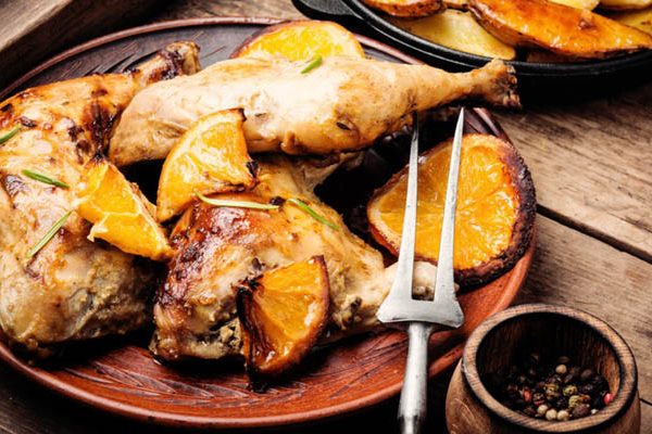 csípős narancsos csirke