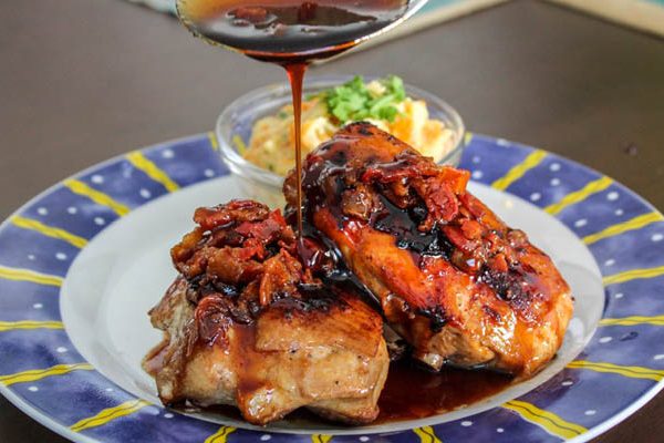 juharszirupos csirkemell