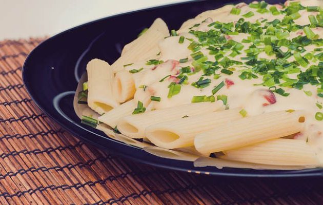 vodkás-csirkés penne