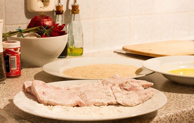 sült paradicsomos sertésszelet