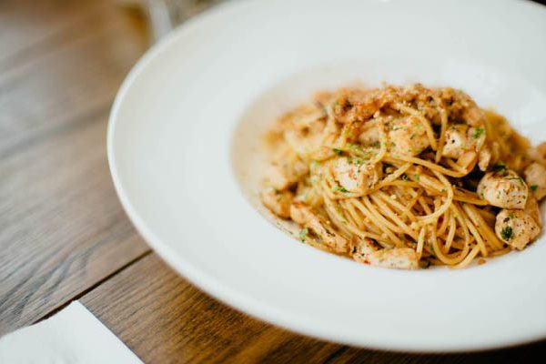 csirkés spagetti