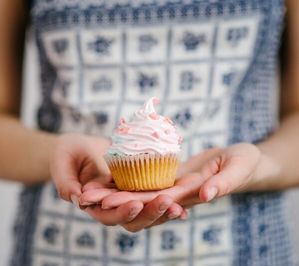 alap vaníliás cupcake készítés lépésről lépésre