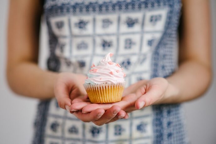 alap vaníliás cupcake készítés lépésről lépésre