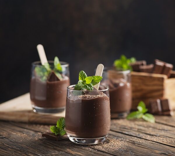 csokoládés avokádó mousse