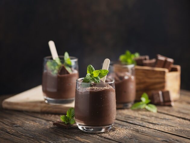 csokoládés avokádó mousse