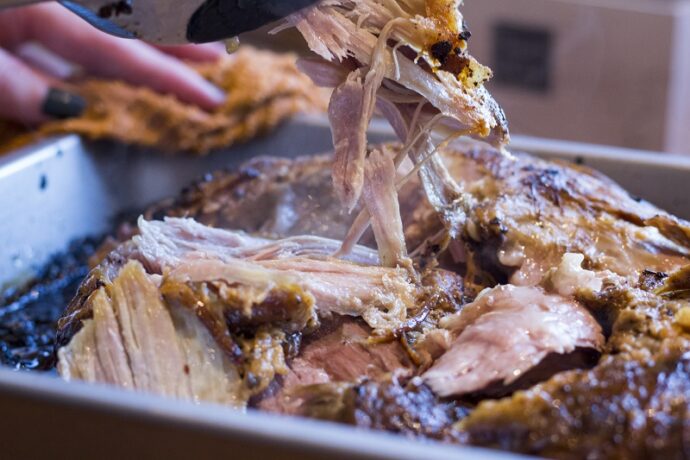 pulled pork sütőben sütve