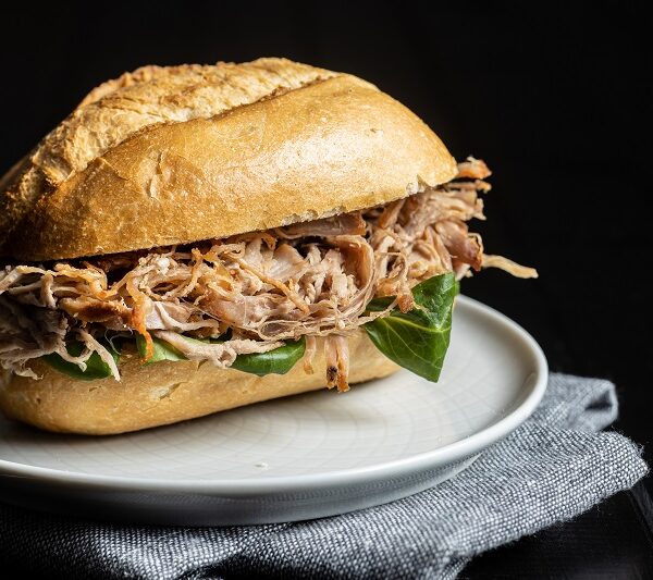 pulled pork szendvics