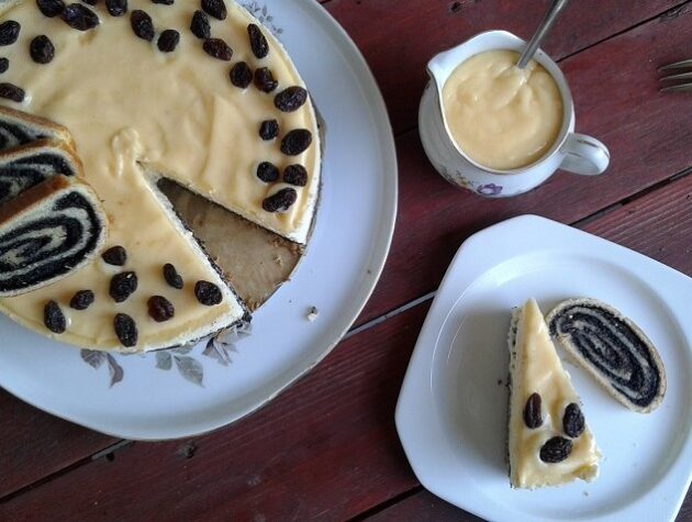 mákos sajttorta citromkrémmel