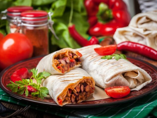 marhahúsos burrito recept