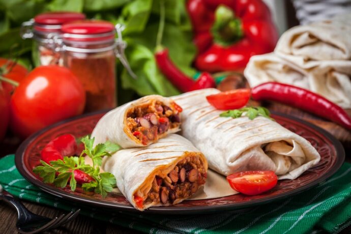 marhahúsos burrito recept