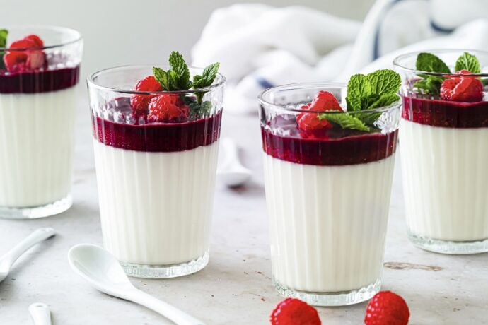 klasszikus panna cotta