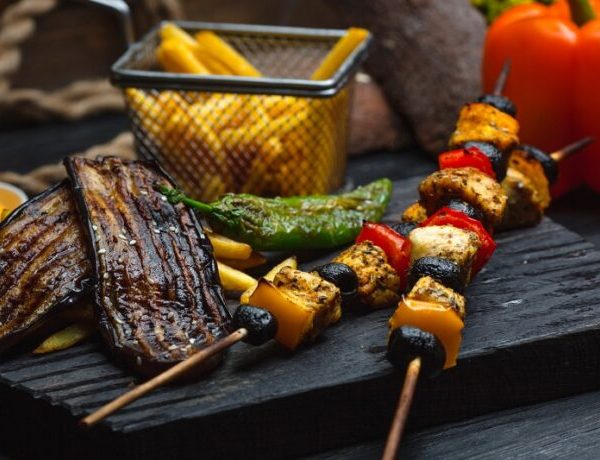 vegán grillezett ételek