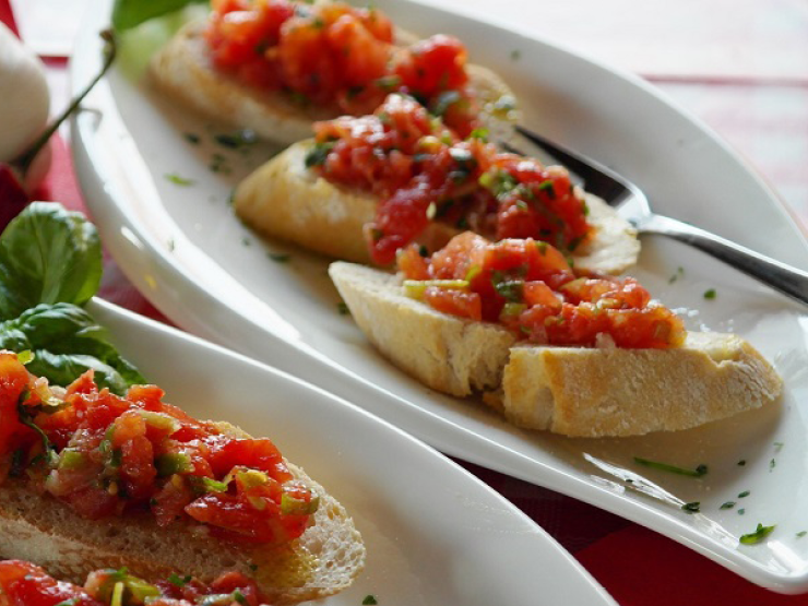 hagyományos bruscetta recept