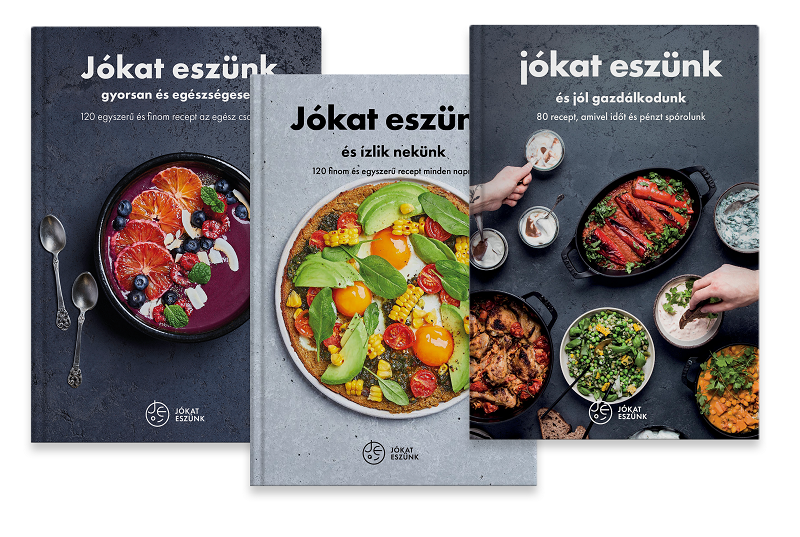 Jókat eszünk szakácskönyvek